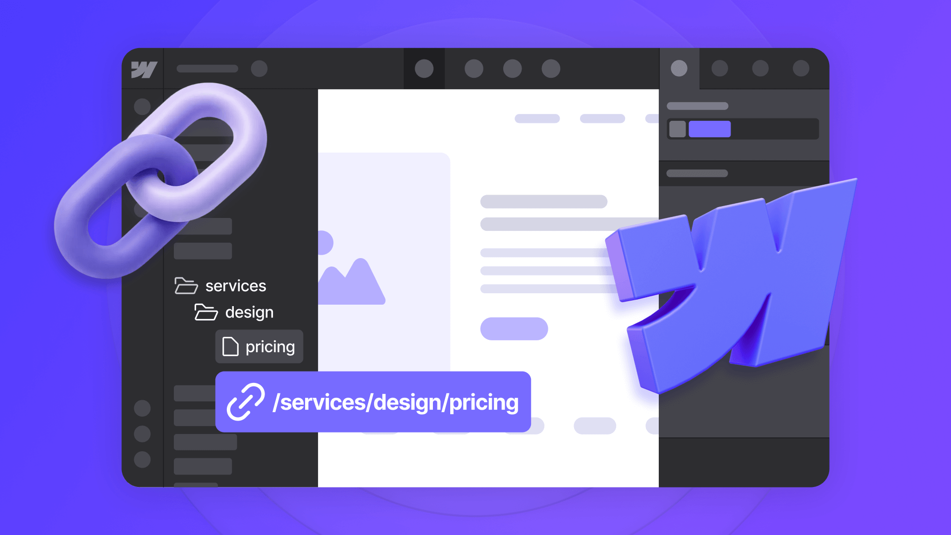 Webflow URL structure explained: what you can and can't do