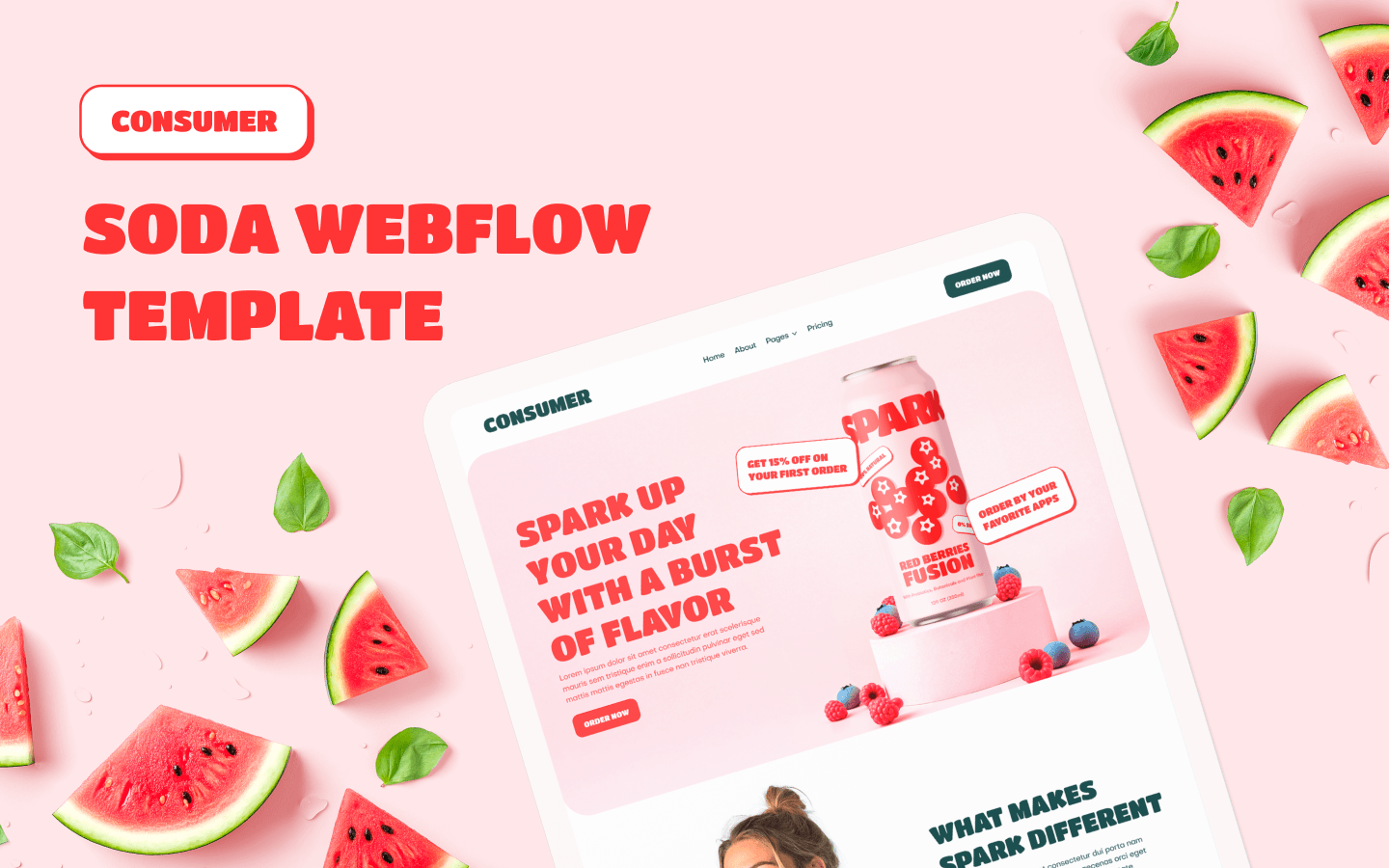 Consumer Products Webflow Template