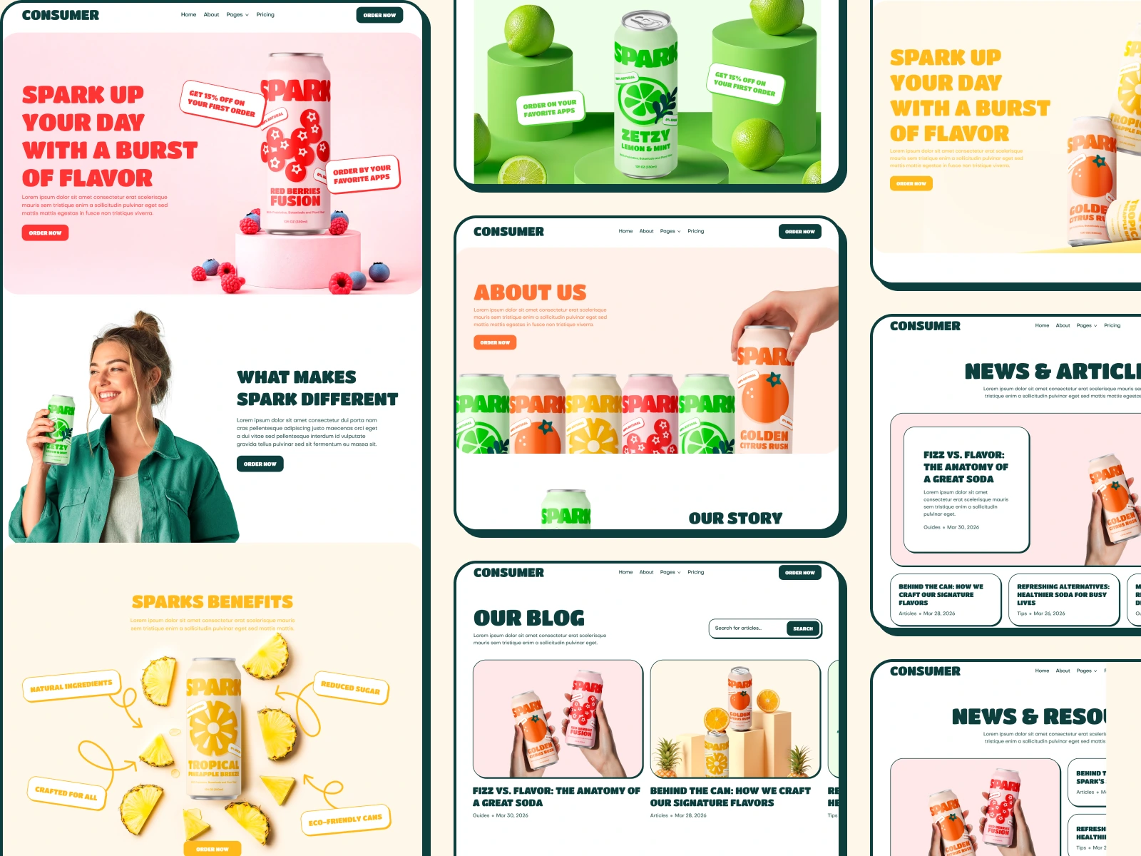 DTC Product Webflow Template