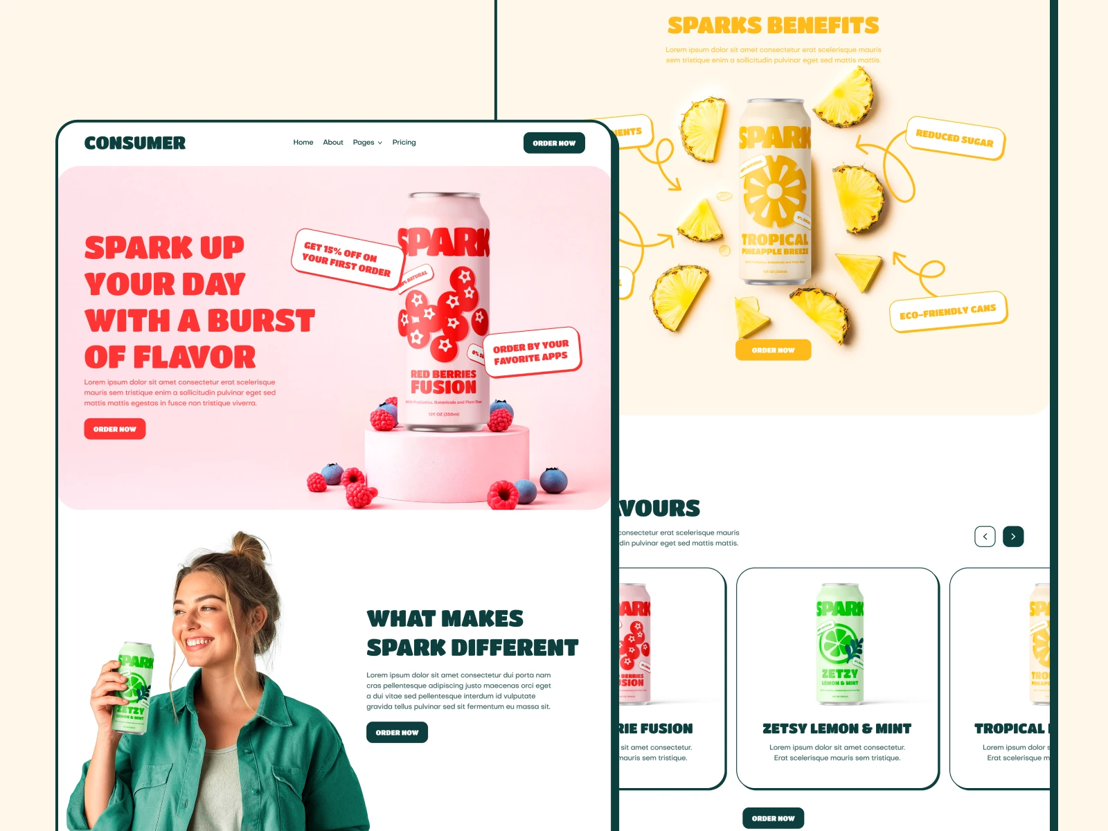 Ecommerce Brand Webflow Template