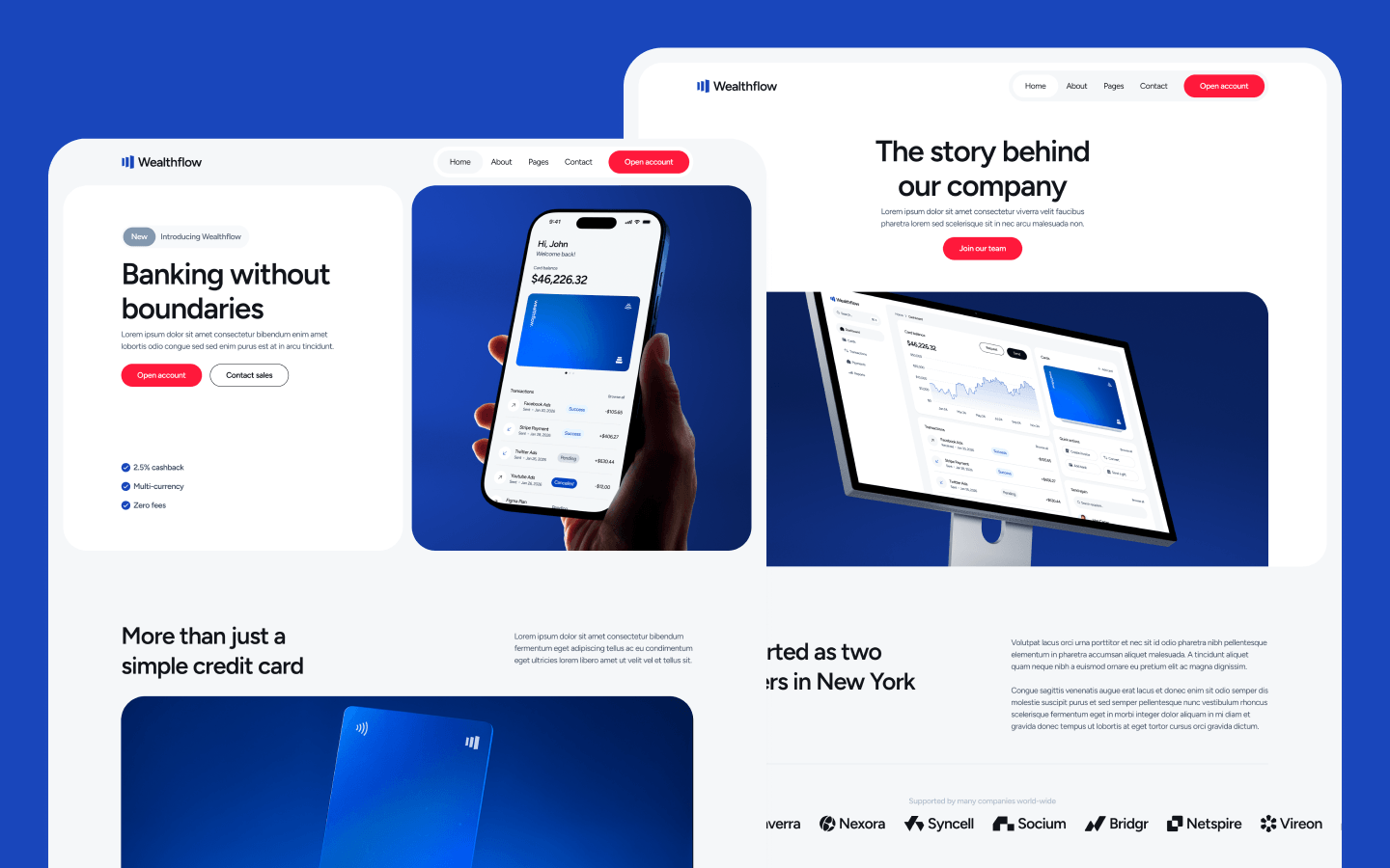 Mortgage Banking Webflow Template