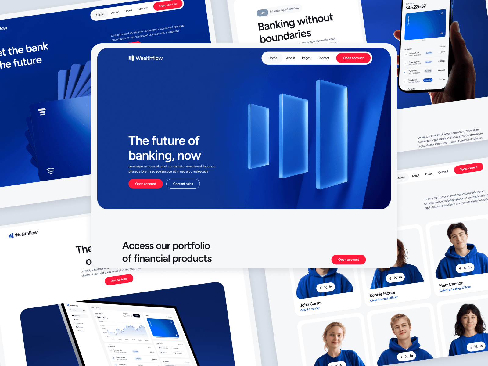 Mortgage Banking Webflow Template