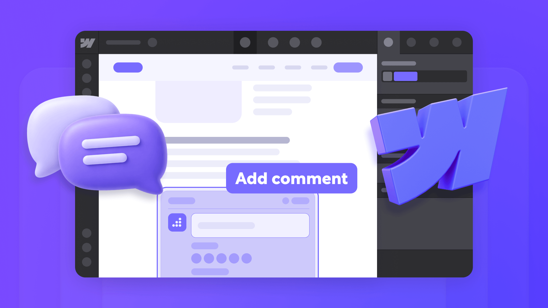 How to add blog comments to Webflow CMS posts