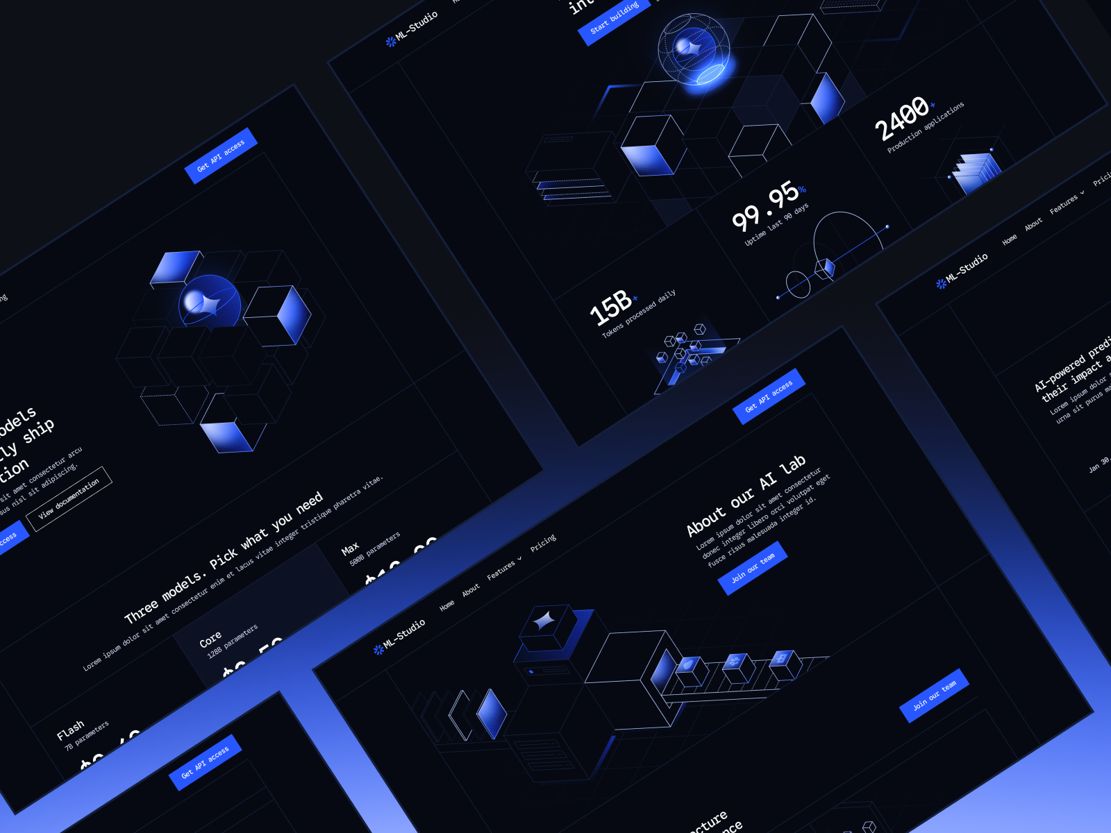 AI Research Lab Webflow Theme