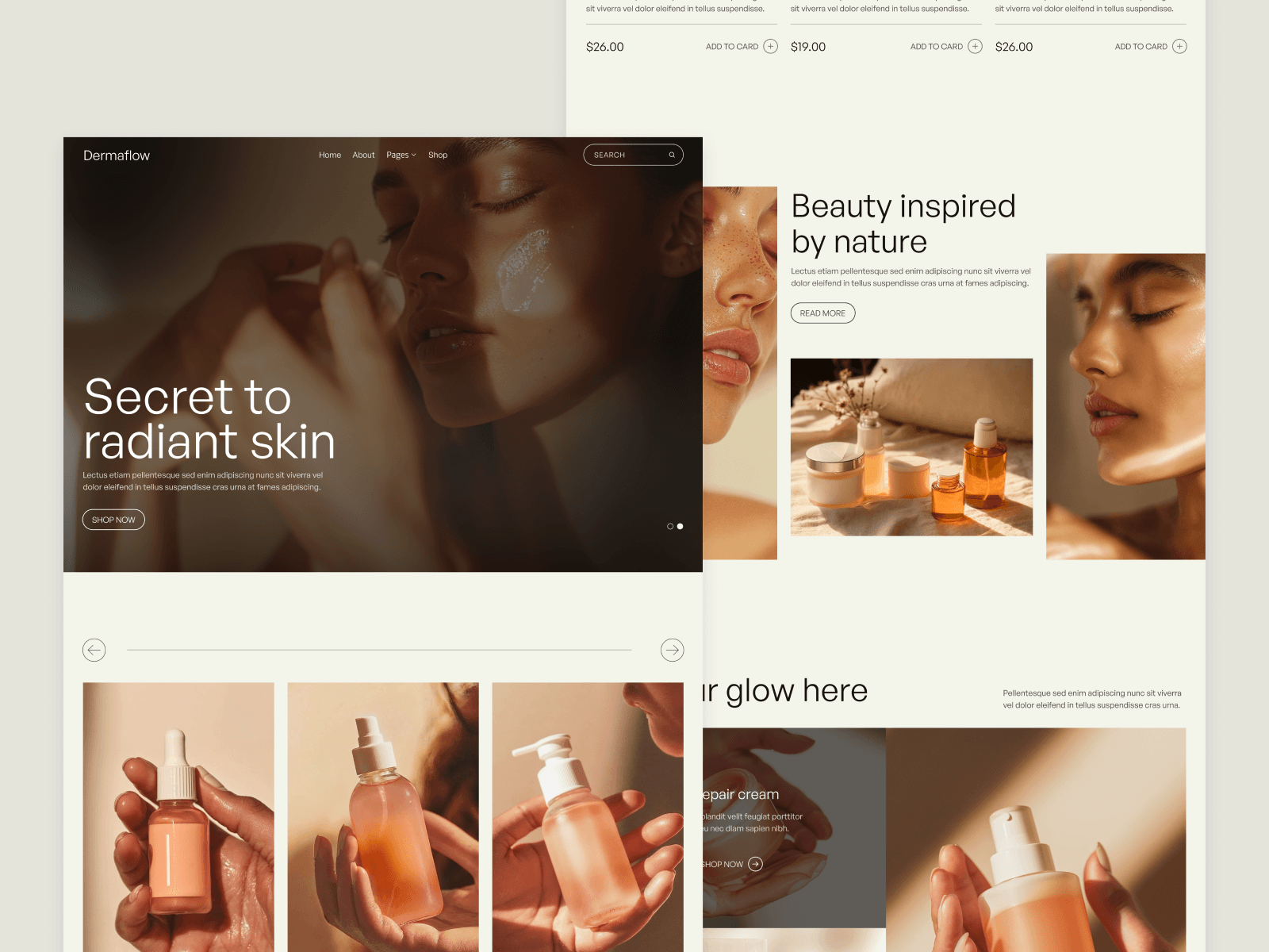 Dermatology Webflow Template