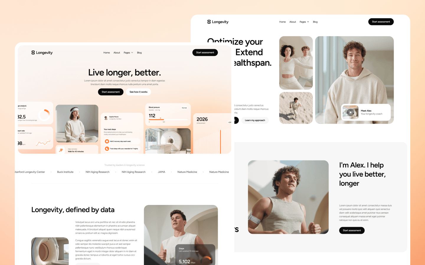 Medical Wellness Webflow Template