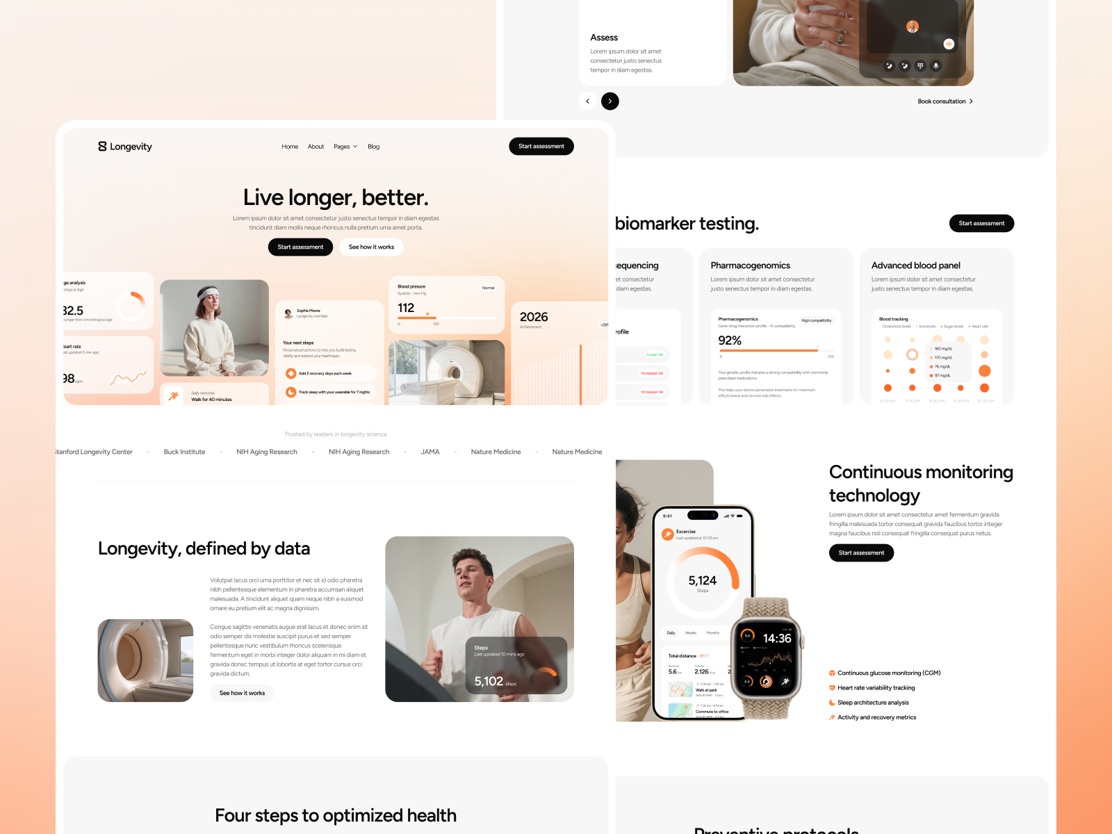 Medical Wellness Webflow Template