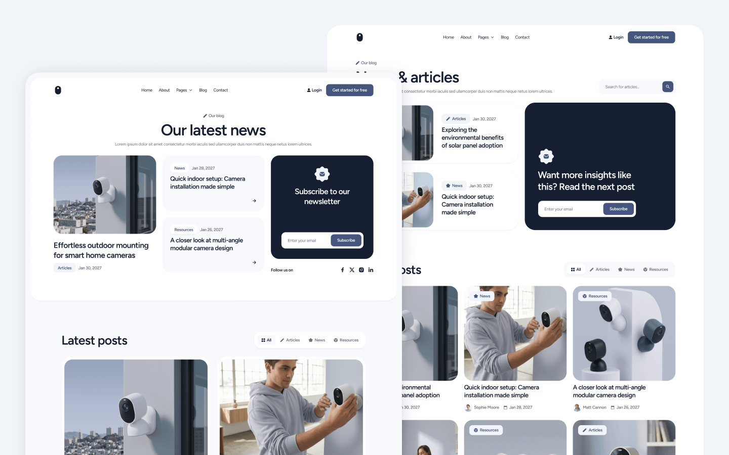 IoT Webflow Theme