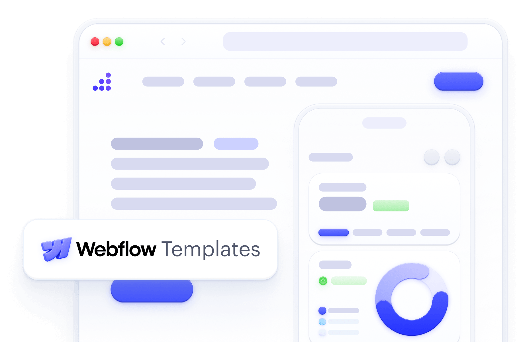 Mobile App Webflow Templates
