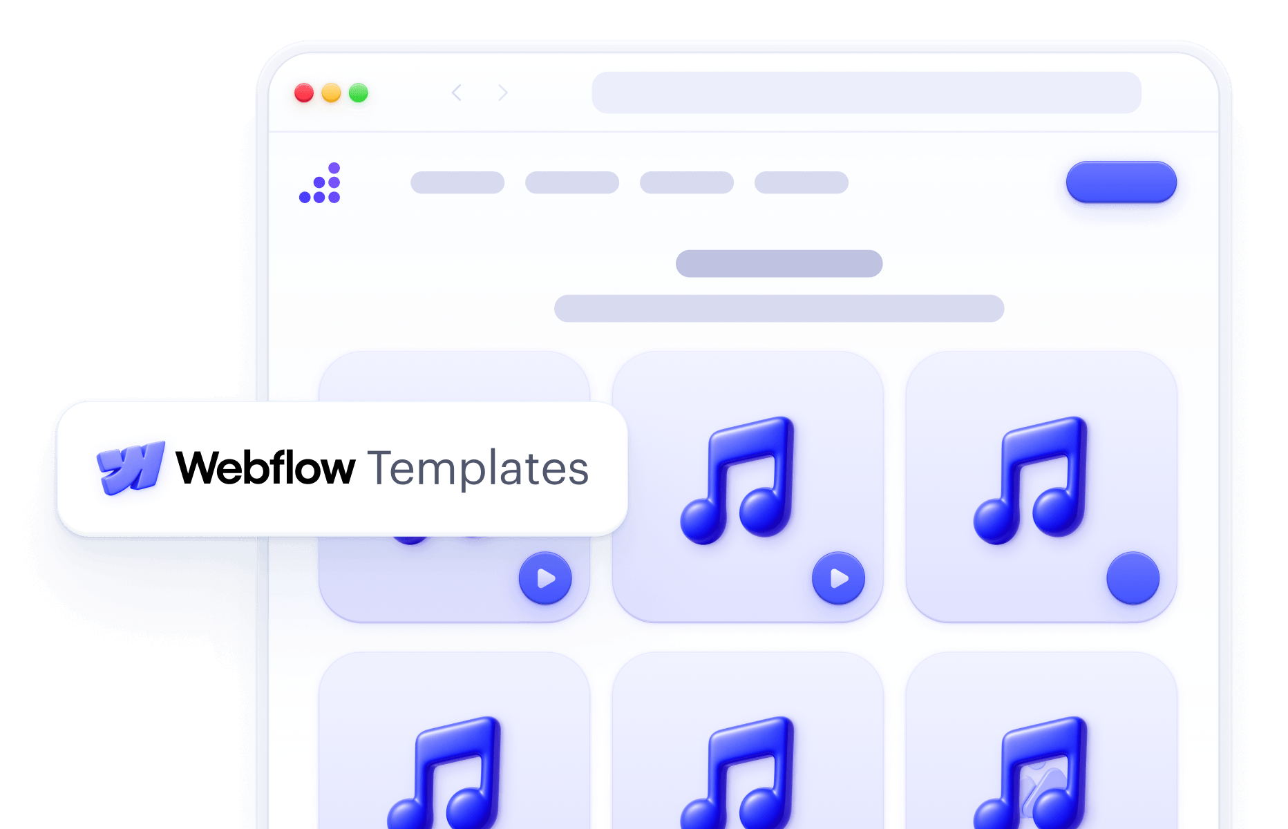 Music Webflow Templates