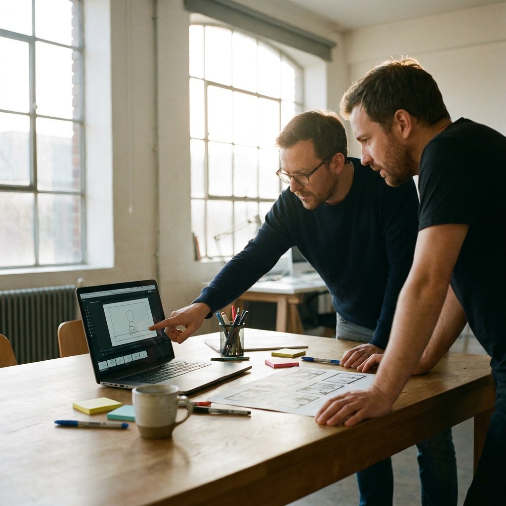 Gebruik deze briefing animatievideo template om doel, doelgroep, kernboodschap, stijl, planning en deliverables helder vast te leggen.
