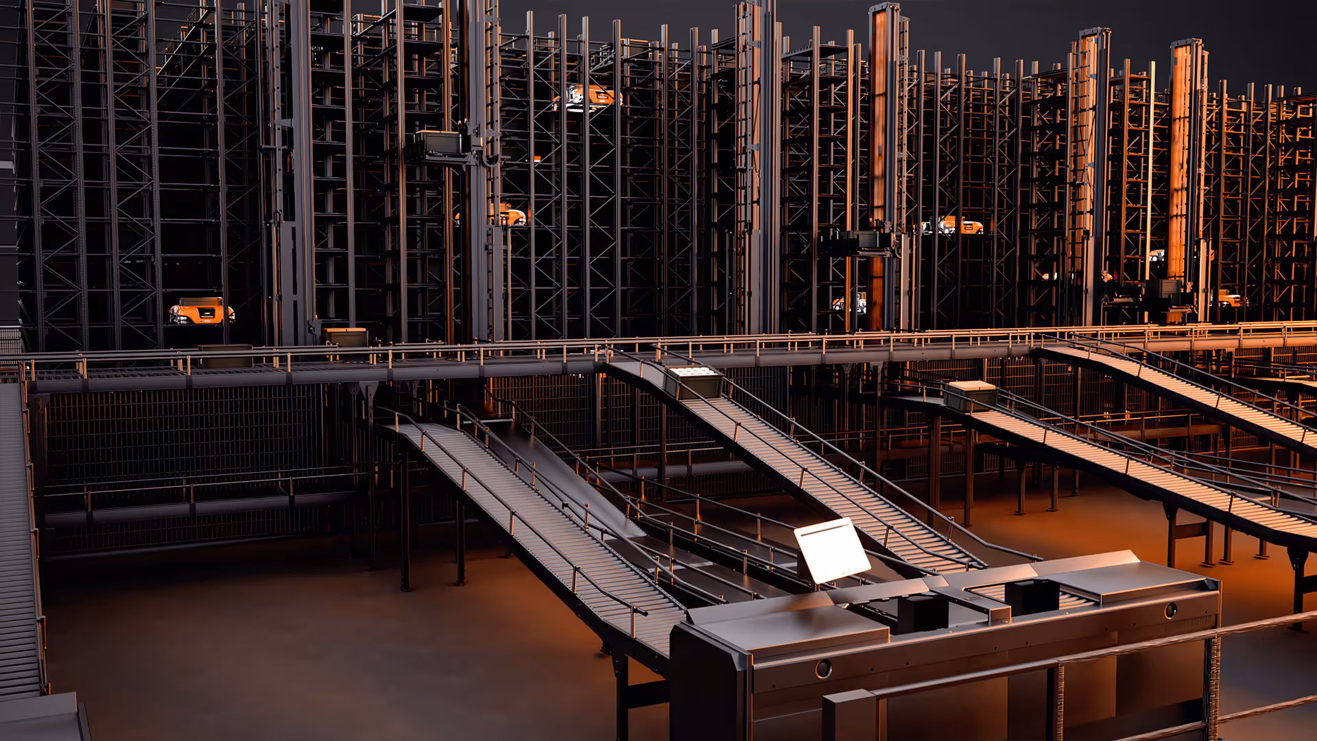 Vanderlande - FASTPICK — 3D visualisatie still