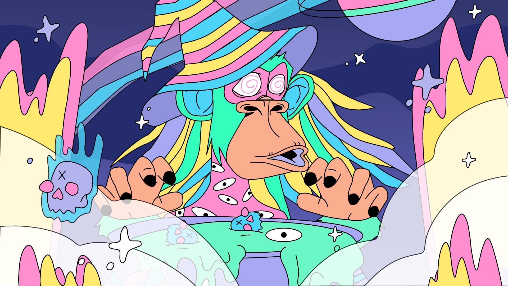 Superlative Apes - Mutant Slapes — animatie still