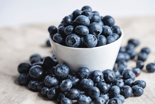 purple fruits