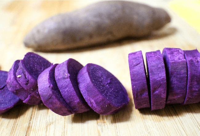 purple fruits