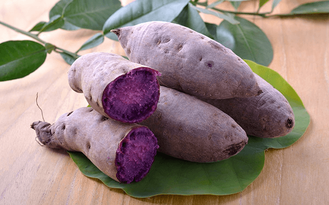purple fruits