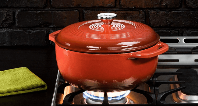 lodge enameled cast iron