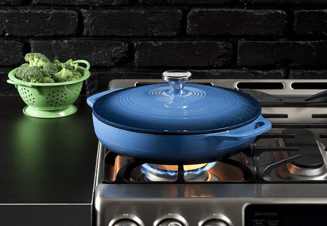 lodge enameled cast iron
