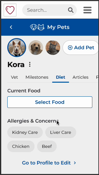 Animated gif of the circular navigation issue, a product of polyhierarchy.