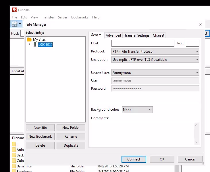 How can I transfer my files without access to renderBeamer? (FTP)