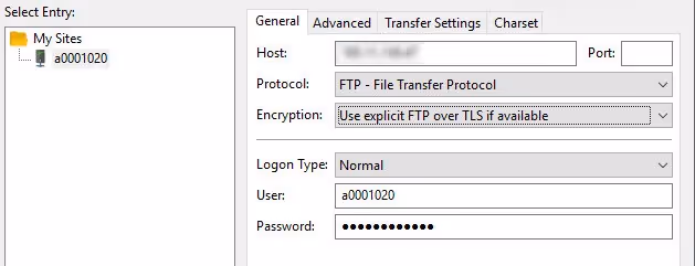 How can I transfer my files without access to renderBeamer? (FTP)