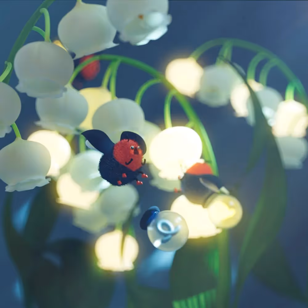 Unseen Garden making of - メイキング記事 - ホタルのモデリング
