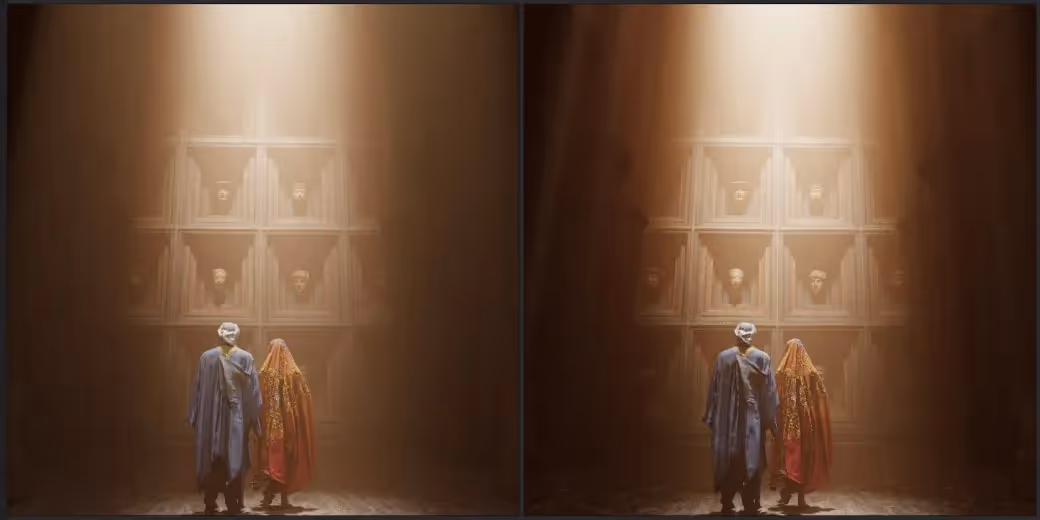 Gobos in lighting