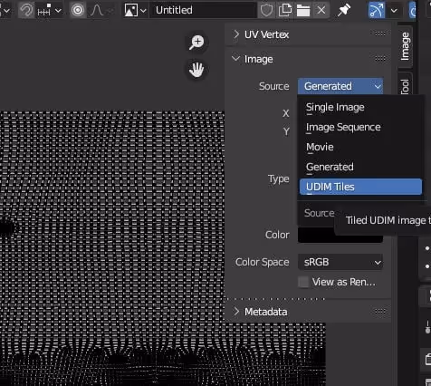 Setting up UDIMs in Blender: Step-by-step