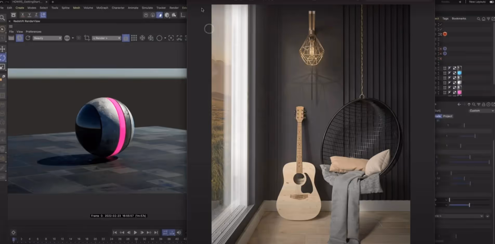 Understanding Physical Lights in Redshift