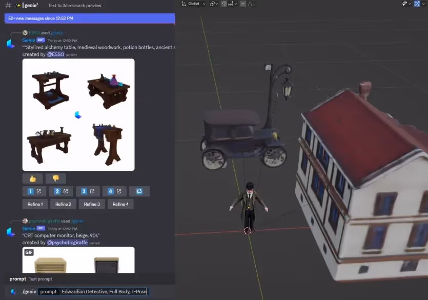 Genie out of the bottle:  Luma’s  text-to-3D technology and what it means for 3D asset creation
