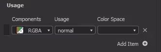 Set the usage type to normal