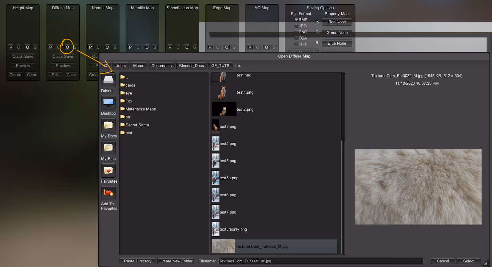 tileable texture set from our image