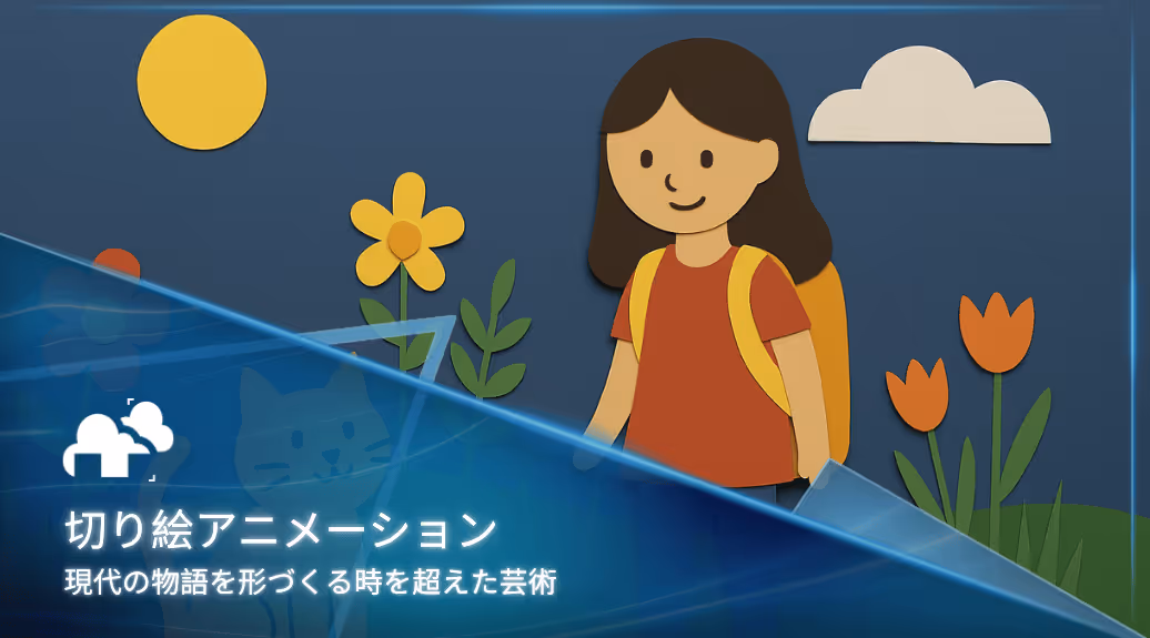 切り絵アニメーション：現代の物語を形づくる時を超えた芸術