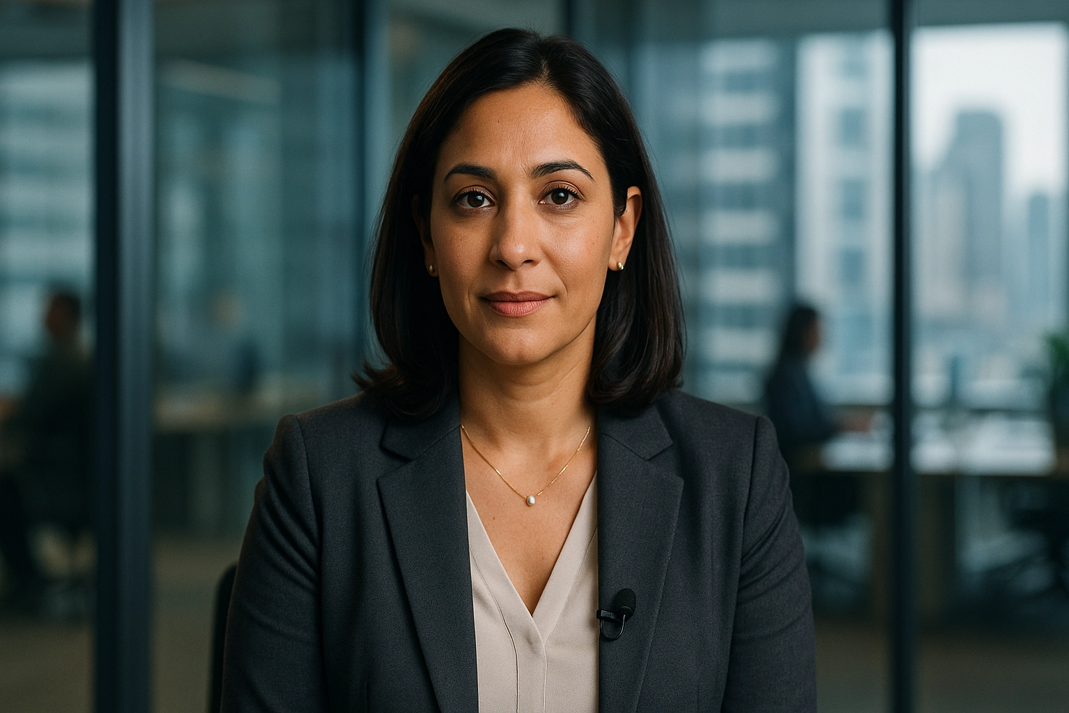 Custom company AI avatar example