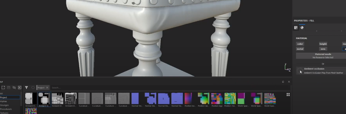 drag you map and drop it on the Fill layer