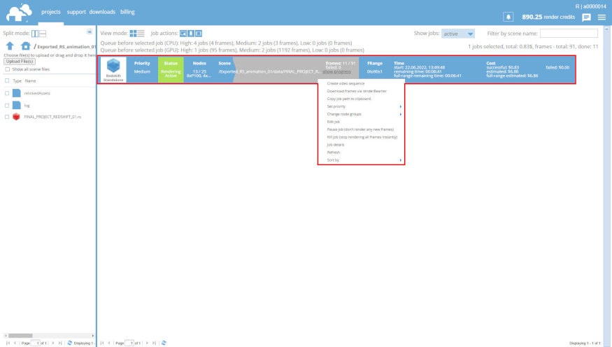 Redshift standalone (.rs)