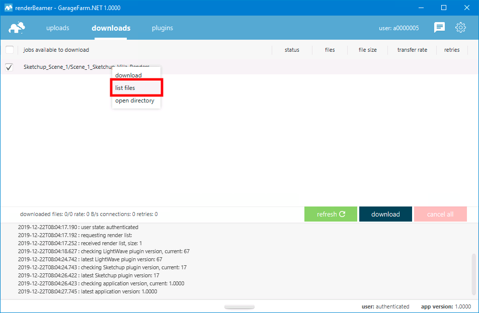 Redshift standalone (.rs)
