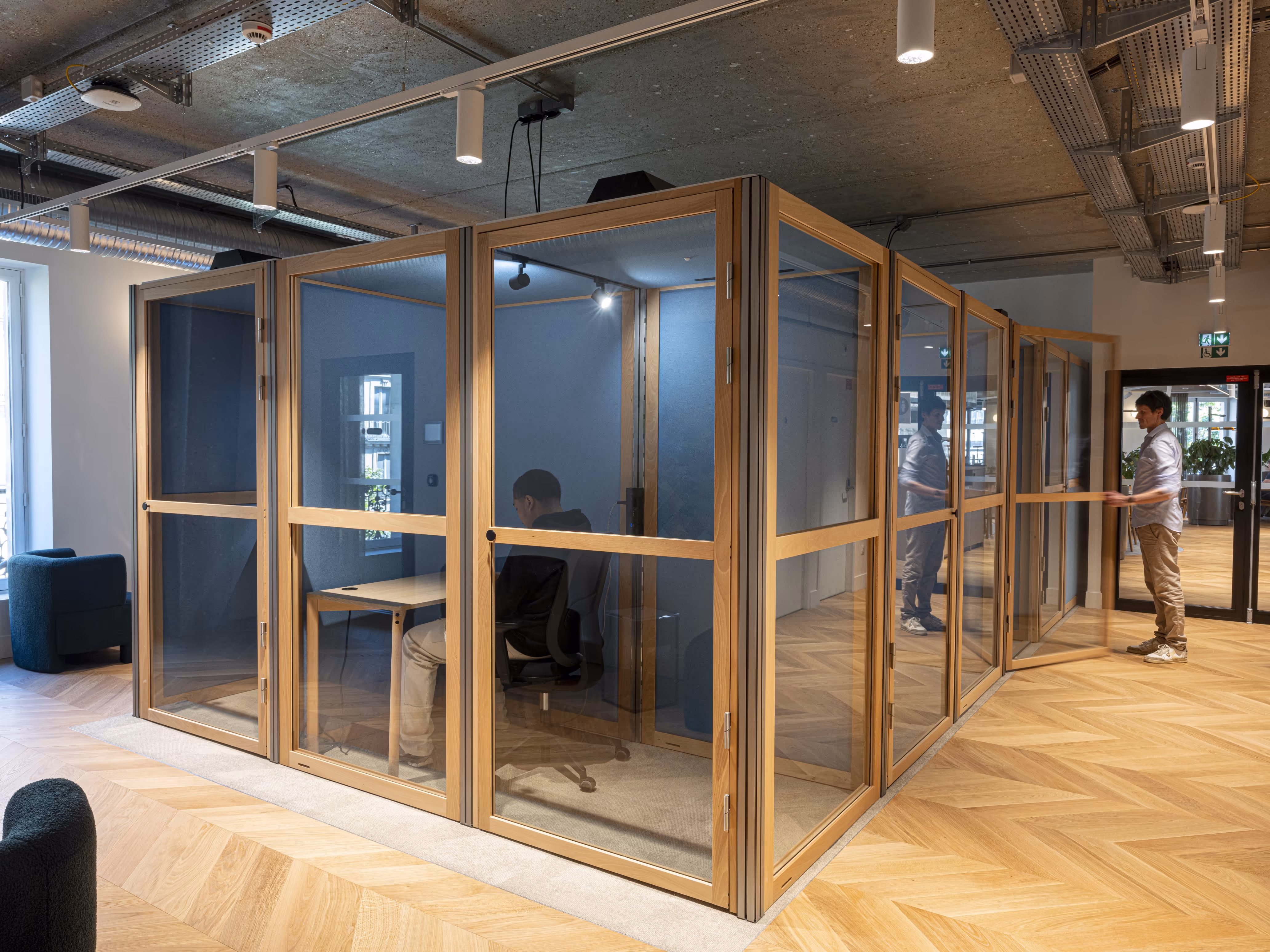 notre système modulaire Métropole installé chez The House by Motier Ventures