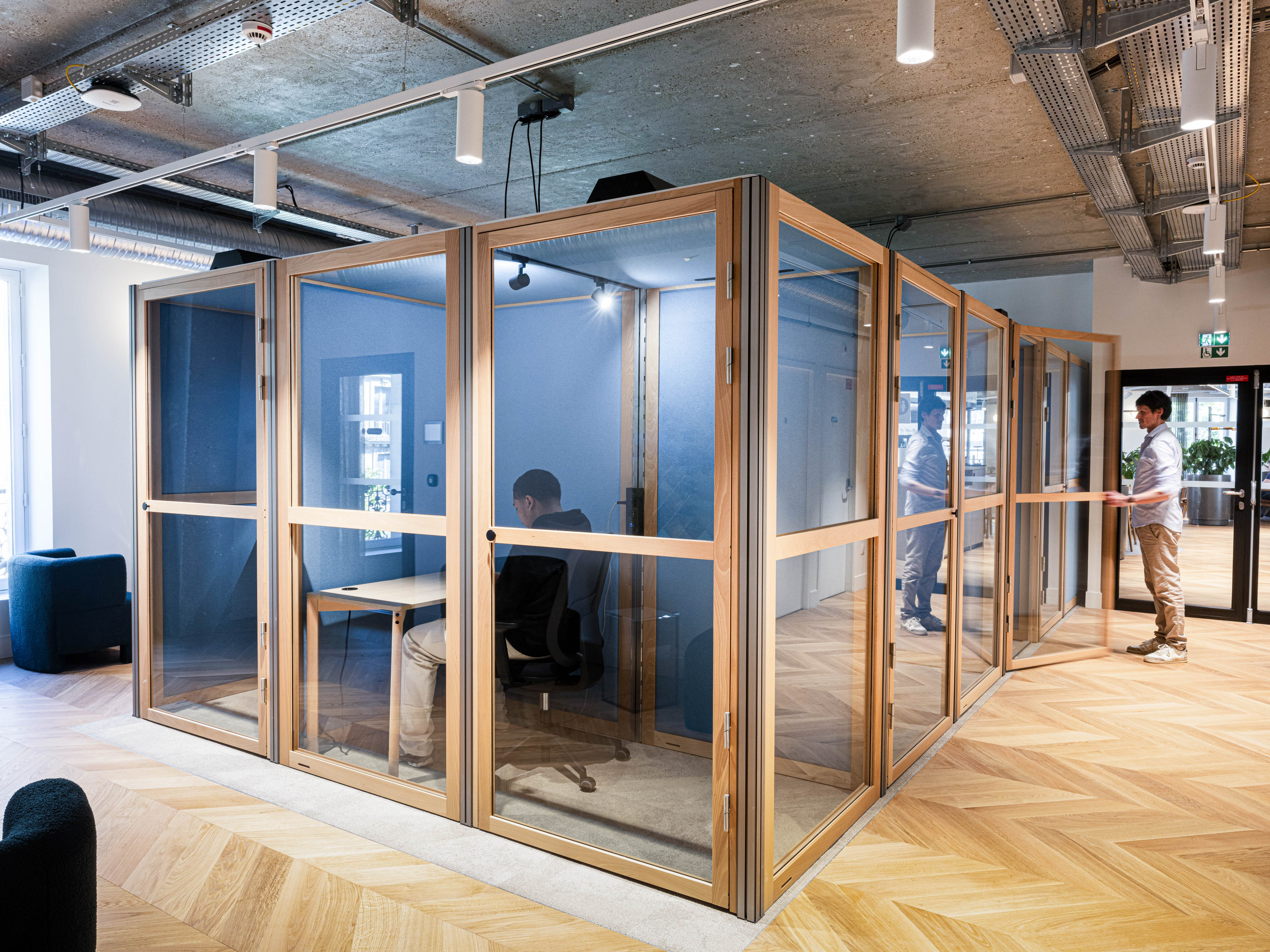 notre système modulaire Métropole installé chez The House by Motier Ventures