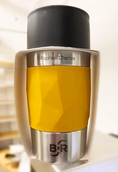 emsa compact gelb individuell graviert mit logo und personalisierung