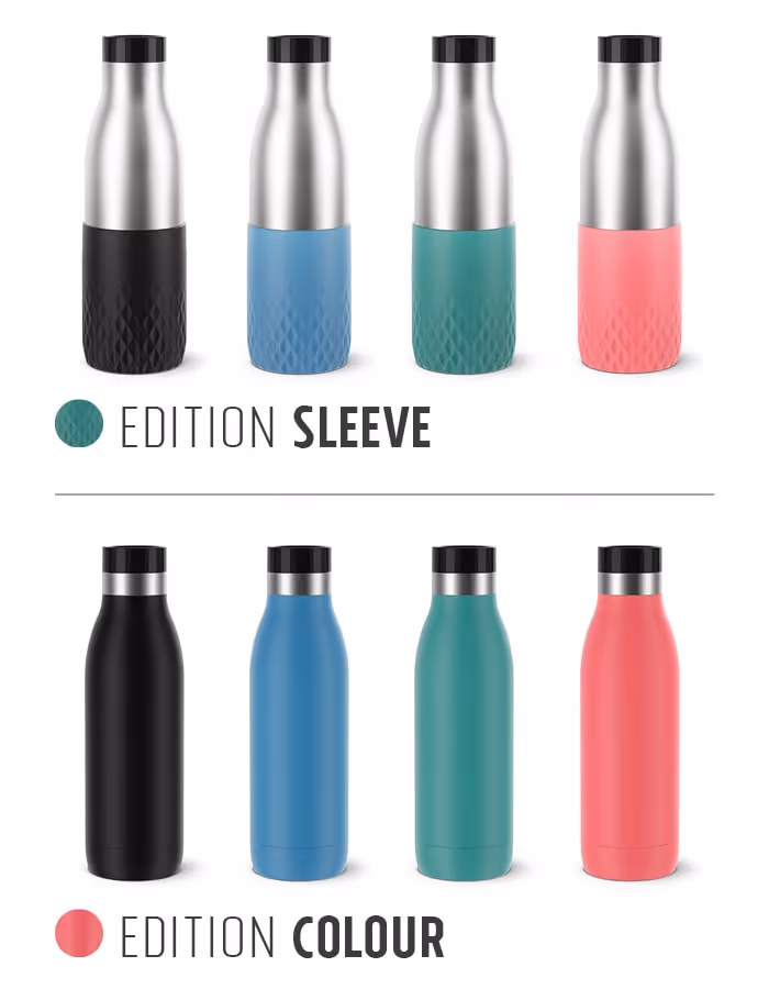 Emsa bluDrop verschiedene Farben als Werbemittel