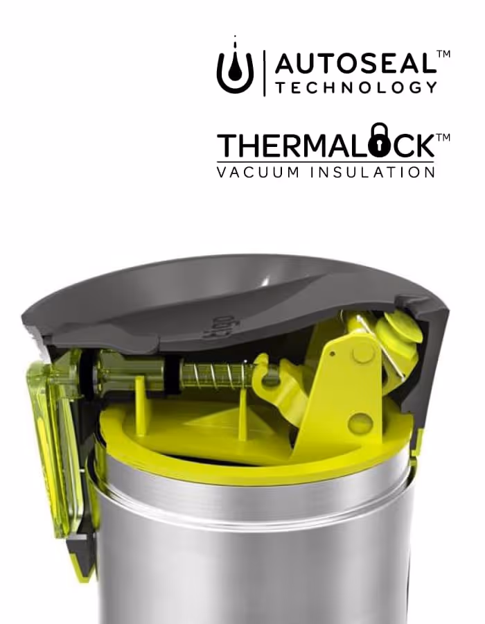 Deckel dicht und auslaufsicher