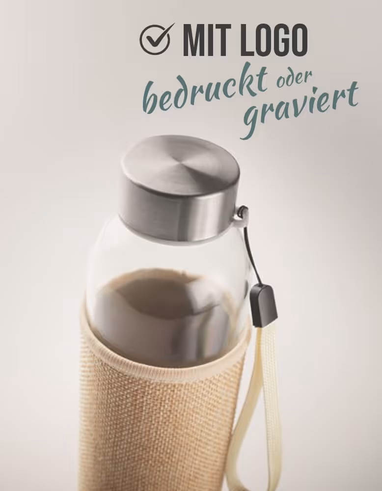 Flasche graviert