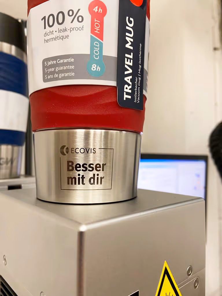 Thermobecher individuell bedrucken