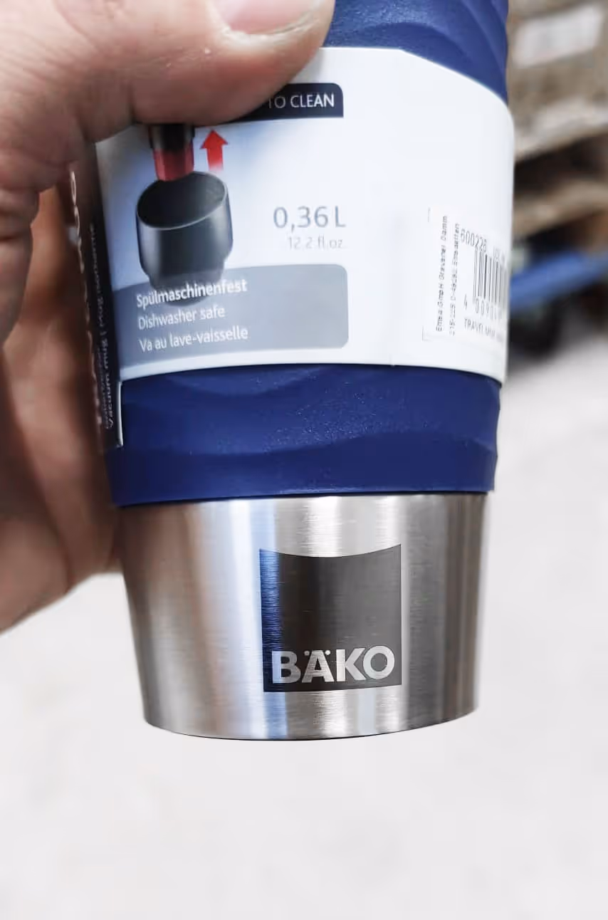 Mitarbeitergeschenk nachhaltig mit Gravur Logo