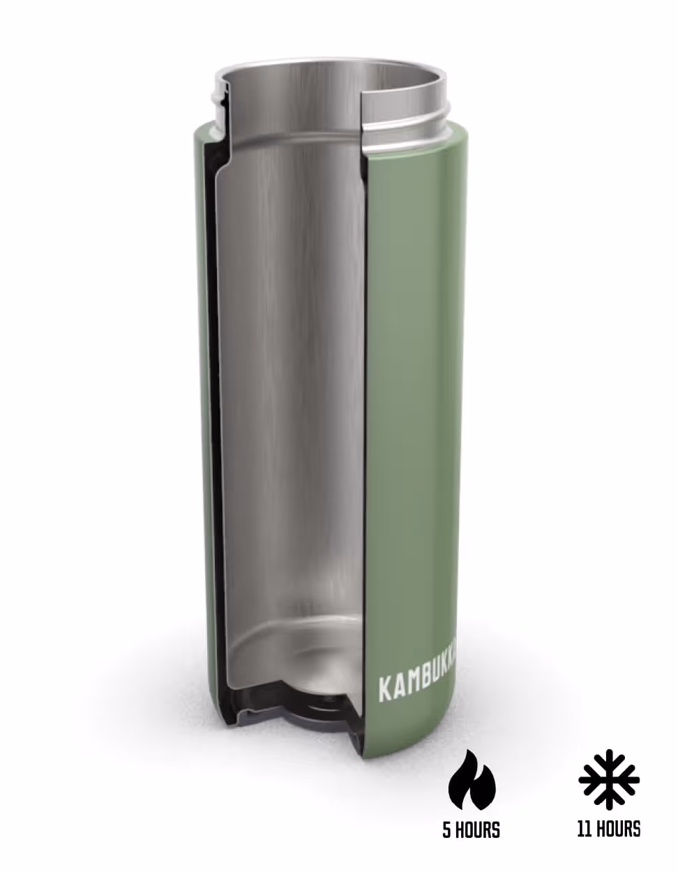 Emsa Isolierflasche mit Deckel 100% dicht