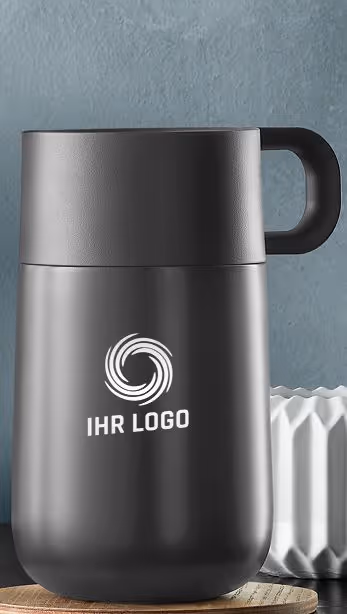 WMF Thermobecher Impulse mit Logo Gravur als hochwertige Mitarbeitergeschenke