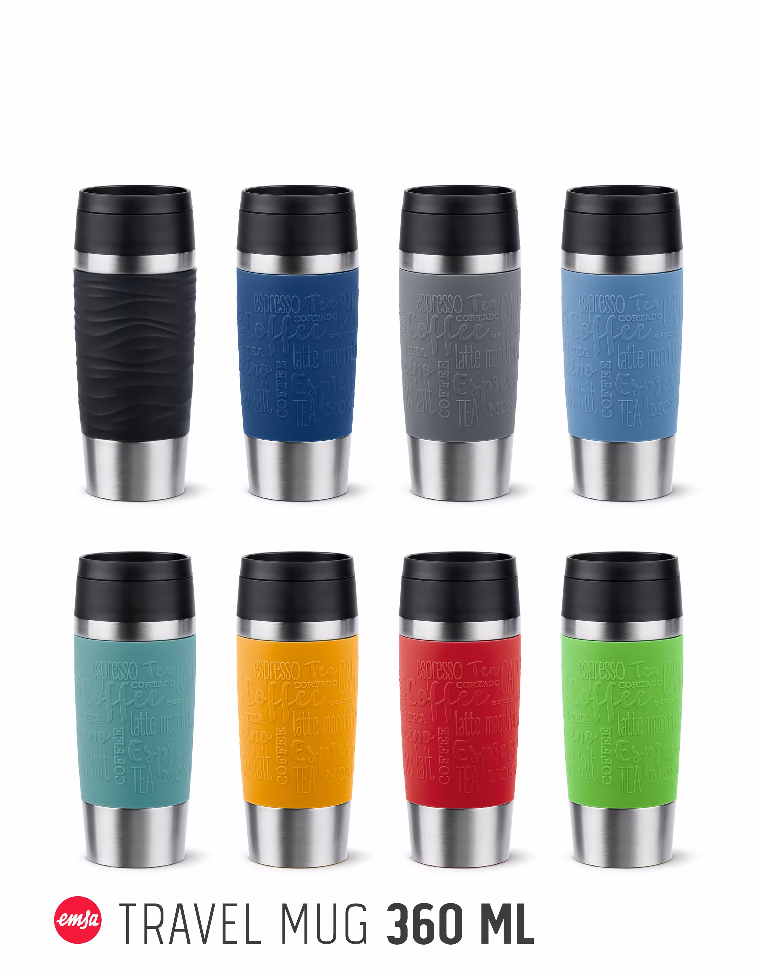 Emsa Becher verschiedene Farben