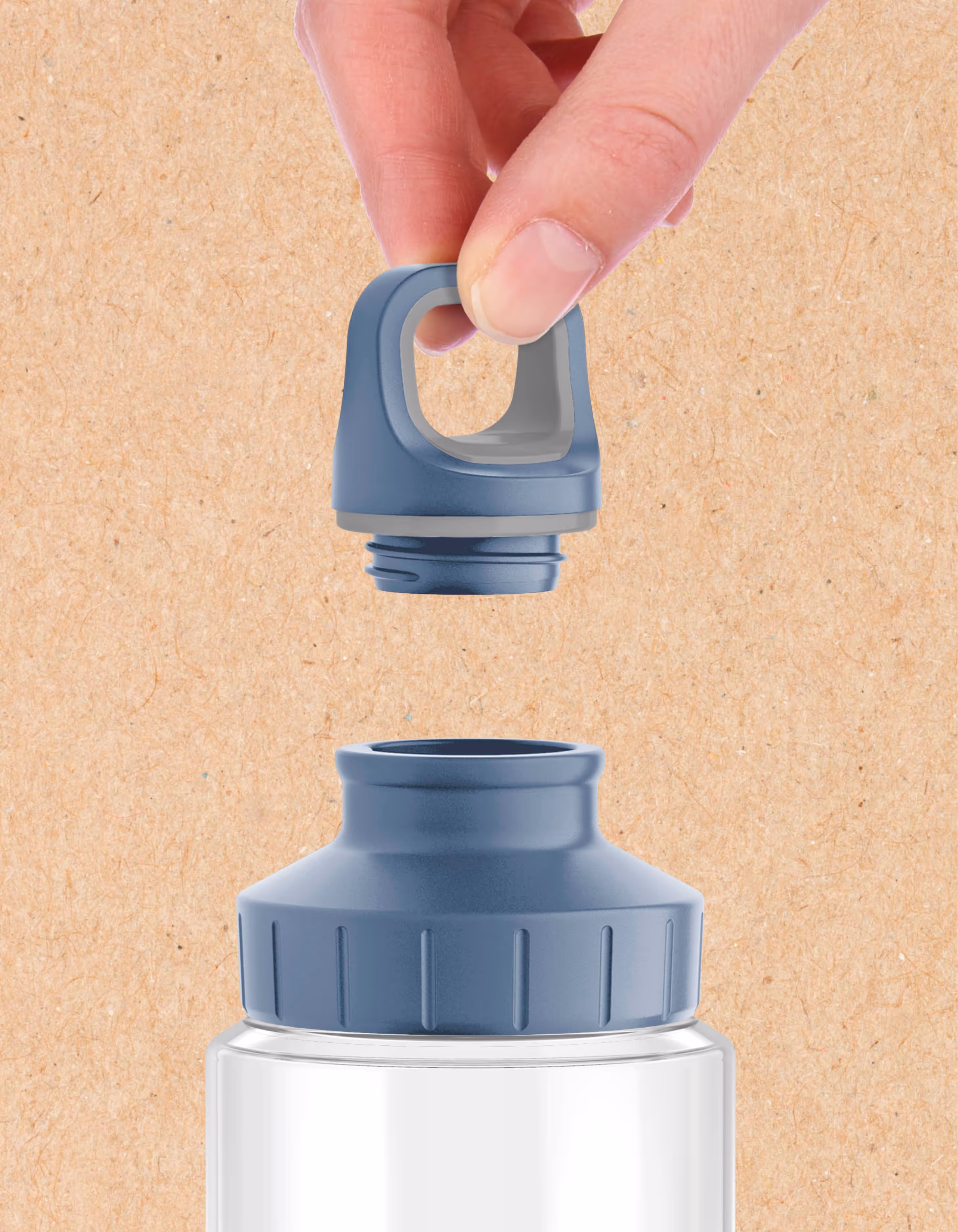 Emsa Flasche dicht mit Deckel