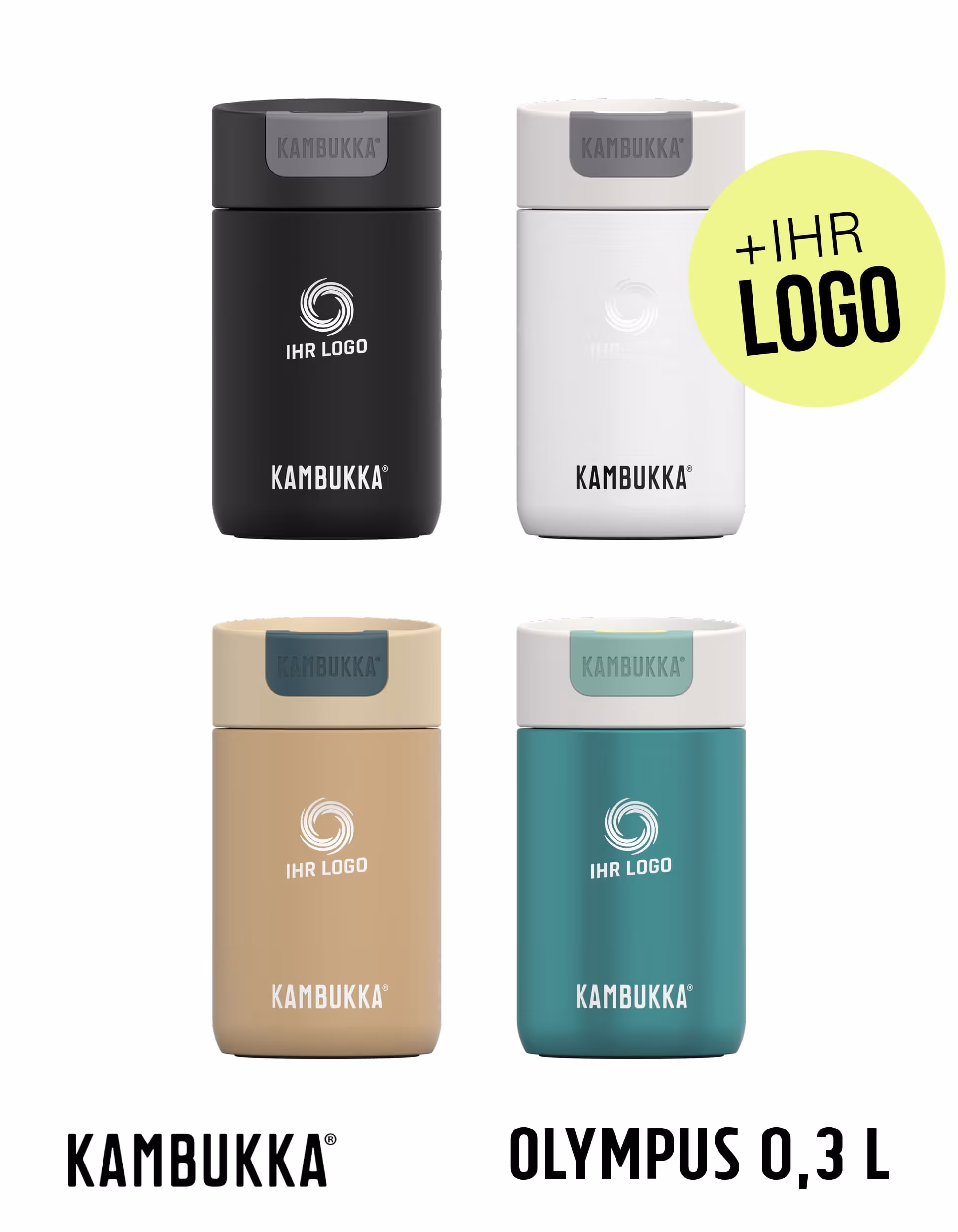 Emsa bluDrop verschiedene Farben als Werbemittel